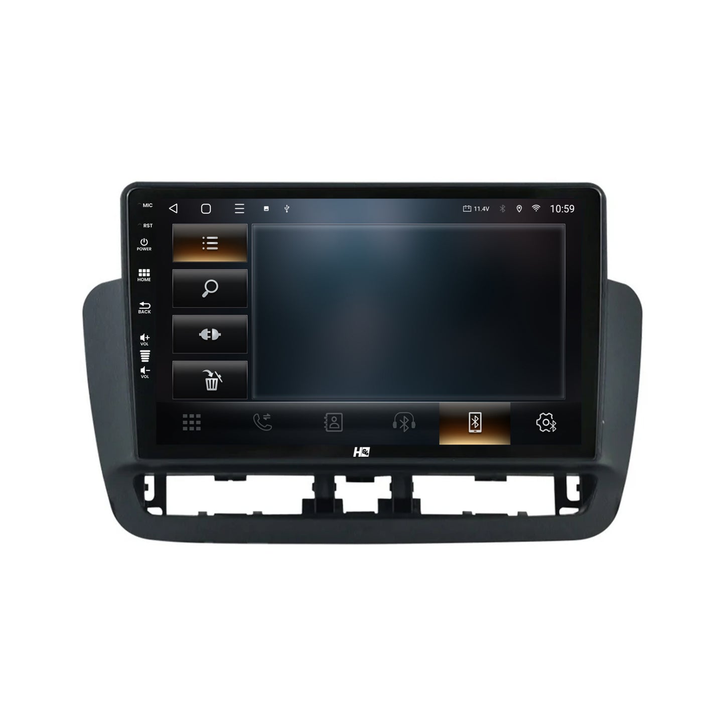 Navigatie HUB64 Seat Ibiza IV (2014-2017), 8GB RAM, Android, Octacore, Slot Sim 4G, DSP, GPS, Wi-FI, Carplay, Android Auto, USB, Bluetooth, Waze, Touchscreen, 9 Inch