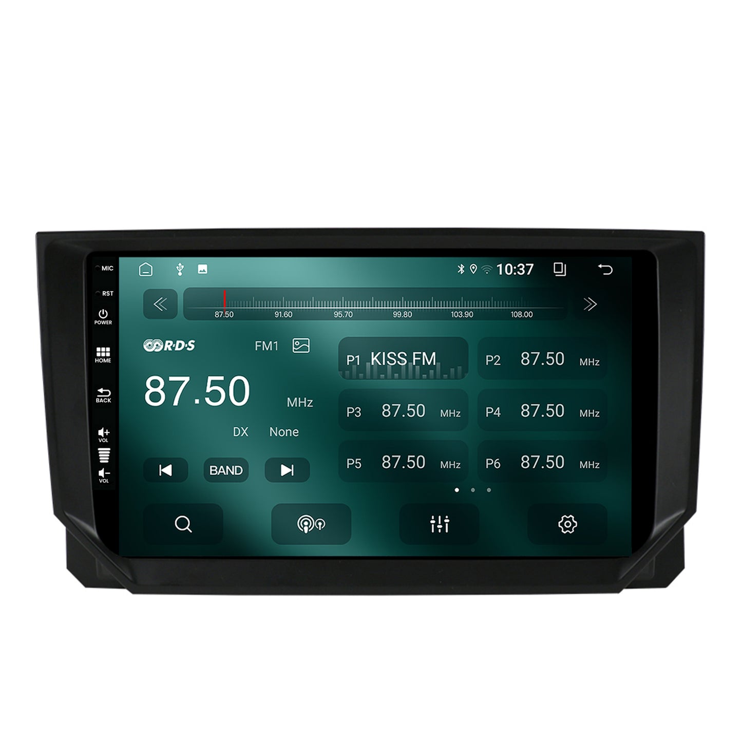 Navigatie HUB64 Seat Ibiza (2017+), 2GB RAM, Android, GPS, Wi-FI, Carplay, Android Auto, USB, Bluetooth, Radio, Waze, Touchscreen, 9 inch