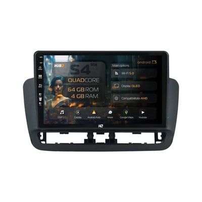 Navigatie HUB64 Seat Ibiza IV (2014-2017), 4GB RAM, Android, Quadcore, DSP, GPS, Wi-FI, Carplay, Android Auto, USB, Bluetooth, Waze, Touchscreen, 9 inch