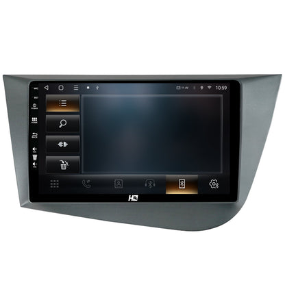 Navigatie HUB64 Seat Leon (2005-2012), 4GB RAM, Android, Quadcore, DSP, GPS, Wi-FI, Carplay, Android Auto, USB, Bluetooth, Waze, Touchscreen, 9 inch