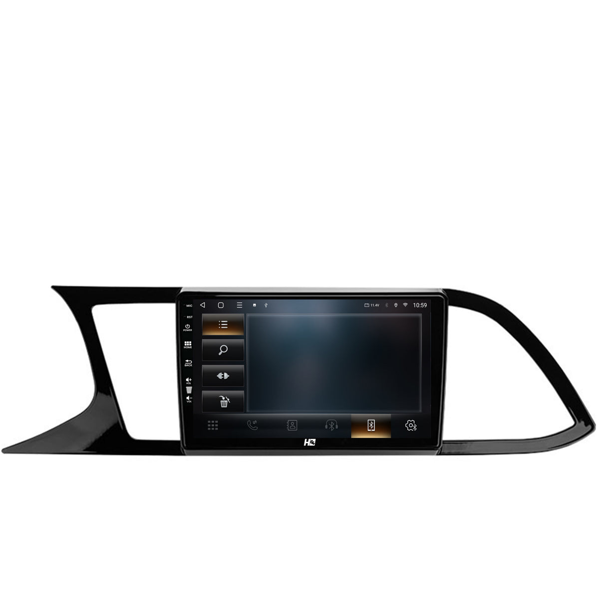 Navigatie HUB64 Seat Leon 3 (2014-2020), 4GB RAM, Android, Octacore, Slot Sim 4G, DSP, GPS, Wi-FI, Carplay, Android Auto, USB, Bluetooth, Waze, Touchscreen, 9 inch