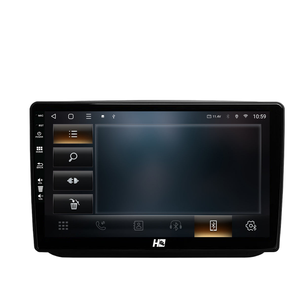 Navigatie HUB64 Skoda Fabia (2007-2014), 8GB RAM, Android, Octacore, Slot Sim 4G, DSP, GPS, Wi-FI, Carplay, Android Auto, USB, Bluetooth, Waze, Touchscreen, 10.1 Inch
