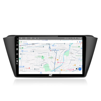 Navigatie HUB64 Skoda Fabia (2015+), 2GB RAM, Android, GPS, Wi-FI, Carplay, Android Auto, USB, Bluetooth, Radio, Waze, Touchscreen, 9 inch