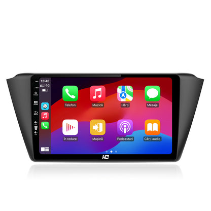 Navigatie HUB64 Skoda Fabia (2015+), 4GB RAM, Android, Quadcore, DSP, GPS, Wi-FI, Carplay, Android Auto, USB, Bluetooth, Waze, Touchscreen, 9 inch