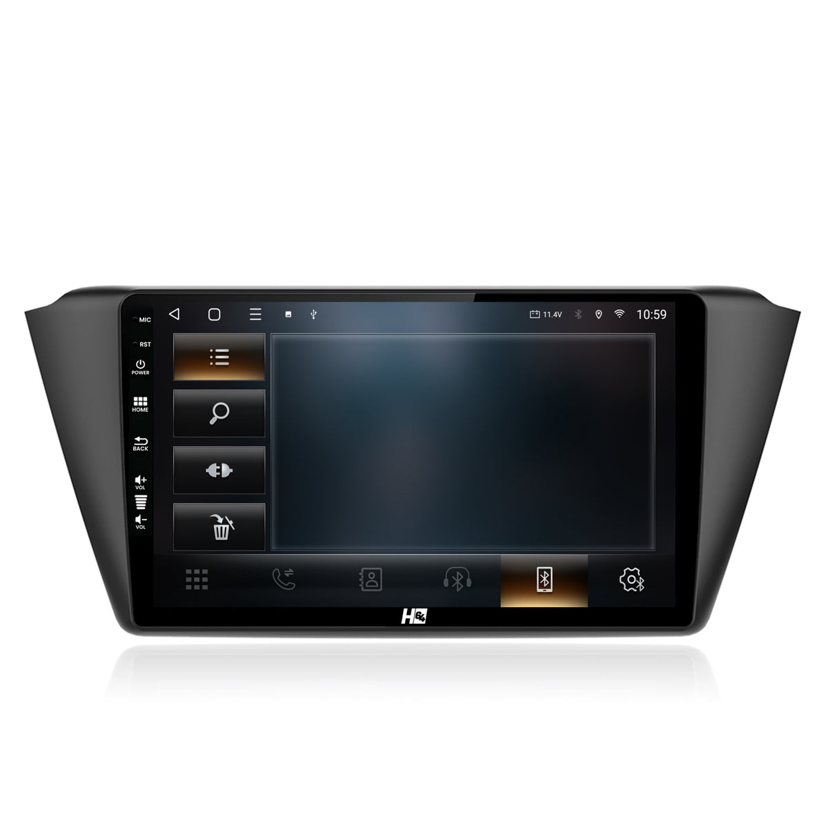 Navigatie HUB64 Skoda Fabia (2015+), 4GB RAM, Android, Quadcore, DSP, GPS, Wi-FI, Carplay, Android Auto, USB, Bluetooth, Waze, Touchscreen, 9 inch
