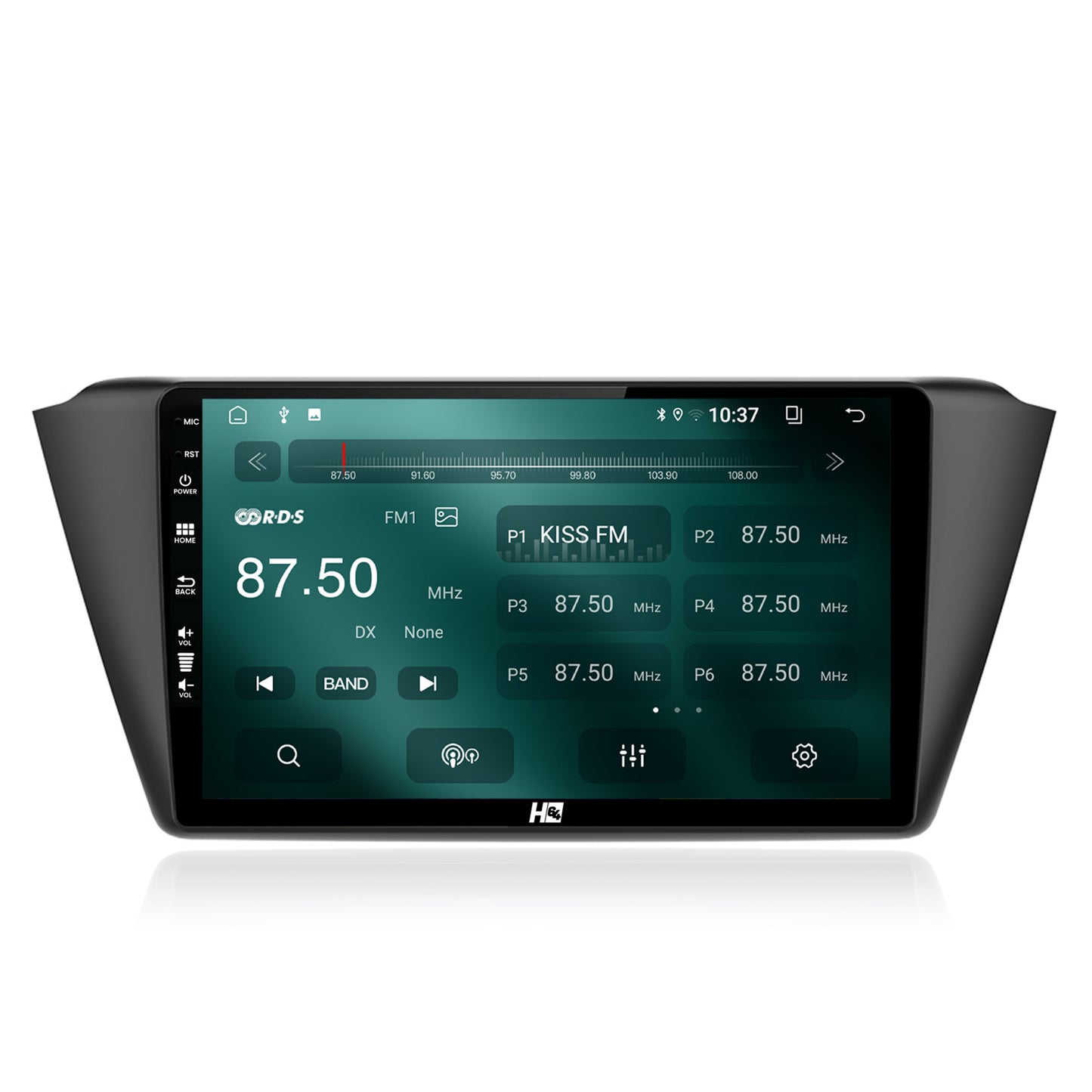 Navigatie HUB64 Skoda Fabia (2015+), 2GB RAM, Android, GPS, Wi-FI, Carplay, Android Auto, USB, Bluetooth, Radio, Waze, Touchscreen, 9 inch