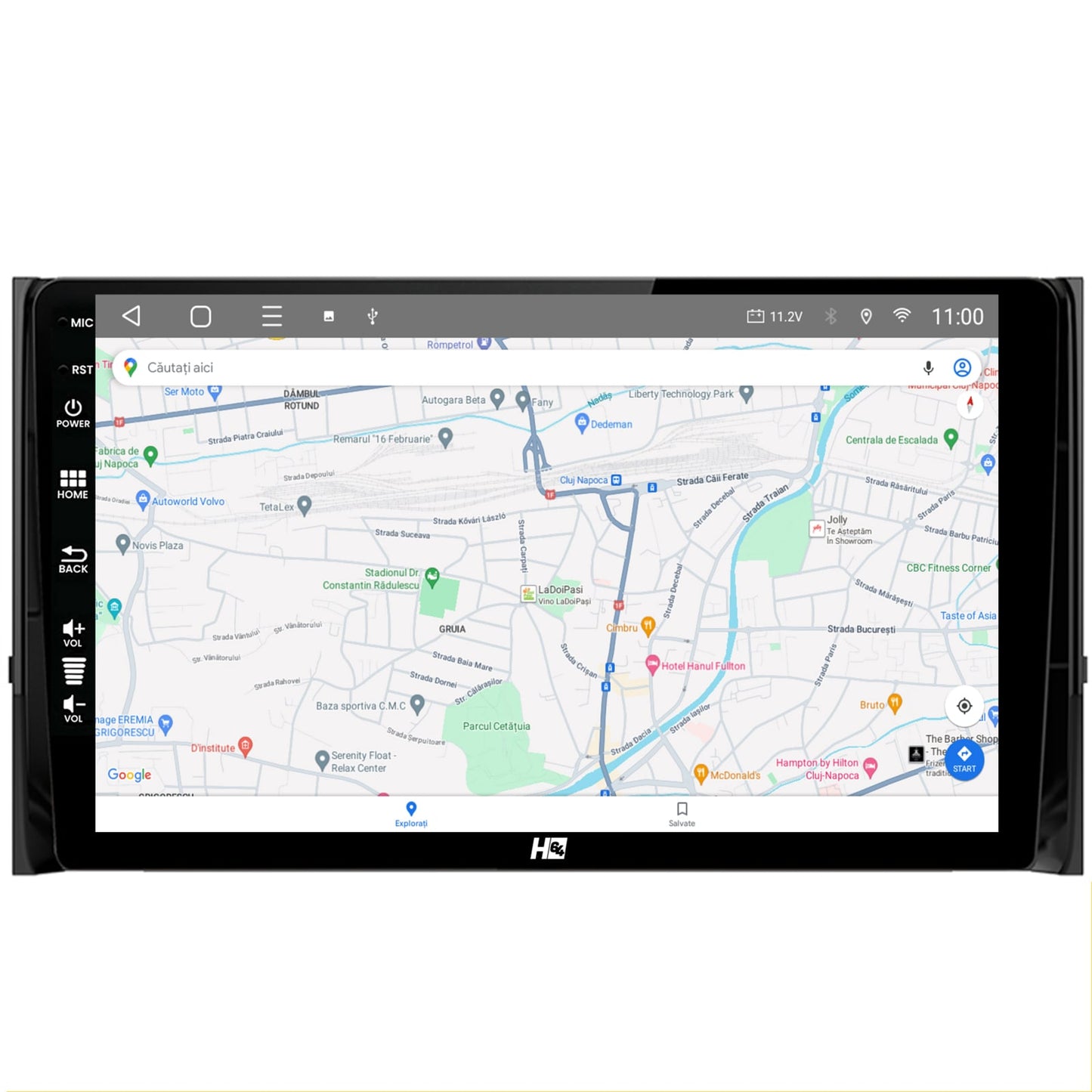 Navigatie HUB64 Skoda Kodiaq, 4GB RAM, Android, Quadcore, DSP, GPS, Wi-FI, Carplay, Android Auto, USB, Bluetooth, Waze, Touchscreen, 10.1 Inch