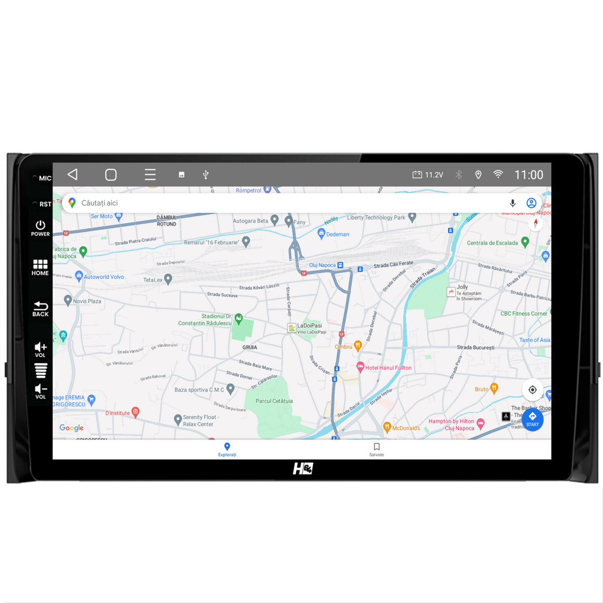 Navigatie HUB64 Skoda Kodiaq, 4GB RAM, Android, Quadcore, DSP, GPS, Wi-FI, Carplay, Android Auto, USB, Bluetooth, Waze, Touchscreen, 10.1 Inch
