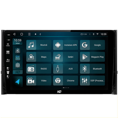 Navigatie HUB64 Skoda Kodiaq, 4GB RAM, Android, Quadcore, DSP, GPS, Wi-FI, Carplay, Android Auto, USB, Bluetooth, Waze, Touchscreen, 10.1 Inch
