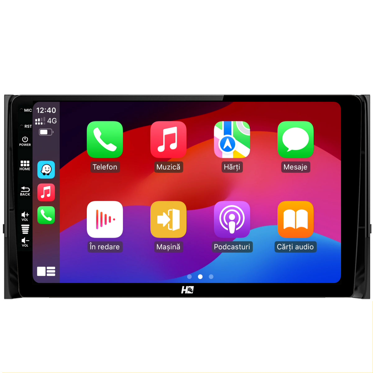 Navigatie HUB64 Skoda Kodiaq, 4GB RAM, Android, Quadcore, DSP, GPS, Wi-FI, Carplay, Android Auto, USB, Bluetooth, Waze, Touchscreen, 10.1 Inch