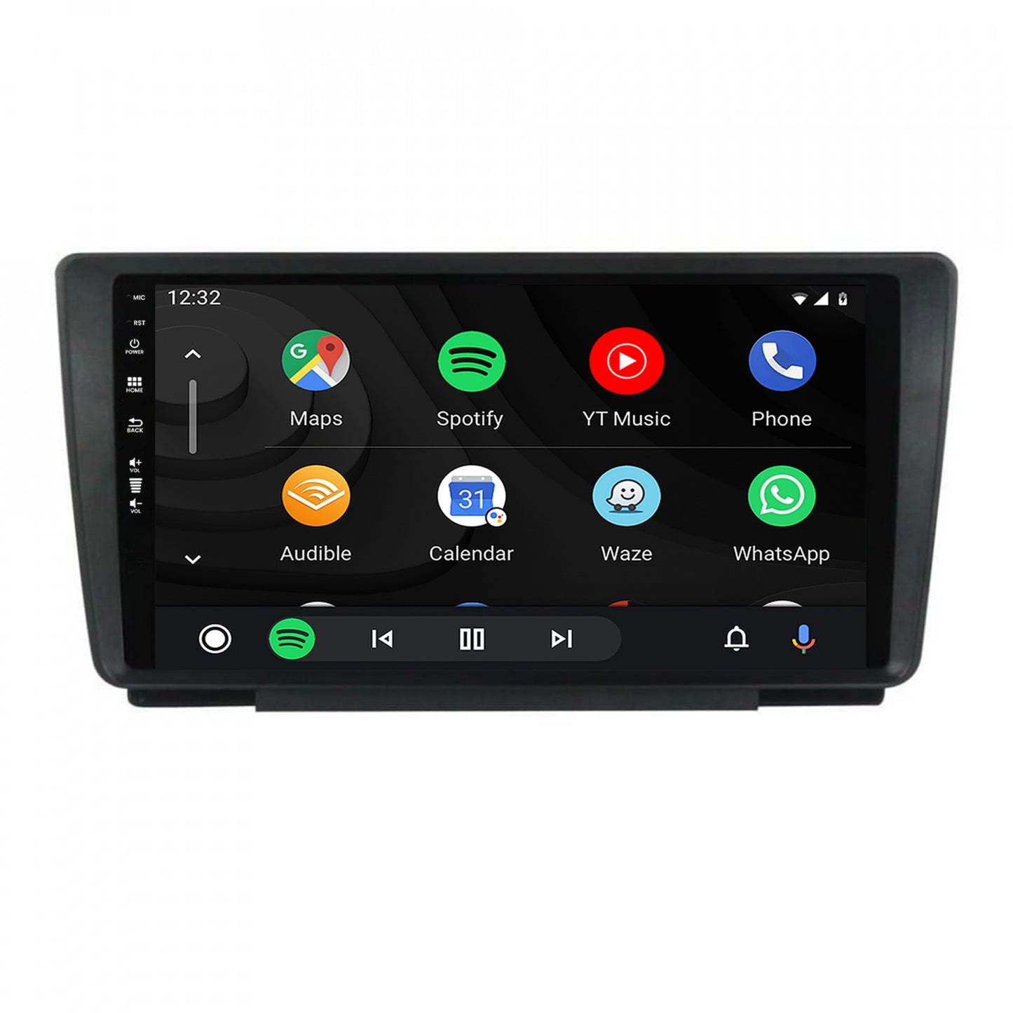 Navigatie HUB64 Skoda Octavia 2, 2GB RAM, Android, GPS, Wi-FI, Carplay, Android Auto, USB, Bluetooth, Radio, Waze, Touchscreen, 9 inch