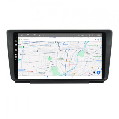 Navigatie HUB64 Skoda Octavia 2, 4GB RAM, Android, Octacore, Slot Sim 4G, DSP, GPS, Wi-FI, Carplay, Android Auto, USB, Bluetooth, Waze, Touchscreen, 9 Inch