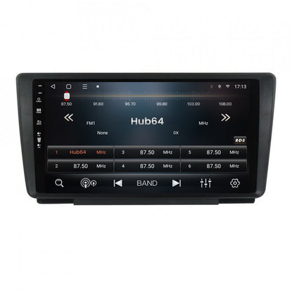 Navigatie HUB64 Skoda Octavia 2, 8GB RAM, Android, Octacore, Slot Sim 4G, DSP, GPS, Wi-FI, Carplay, Android Auto, USB, Bluetooth, Waze, Touchscreen, 9 Inch