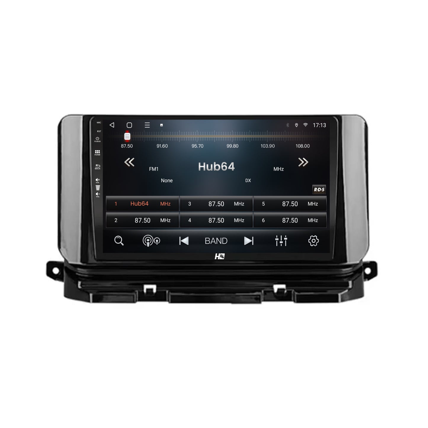 Navigatie HUB64 Skoda Octavia 4 (2021+), 2GB RAM, Android, GPS, Wi-FI, Carplay, Android Auto, USB, Bluetooth, Radio, Waze, Touchscreen, 10.1 inch
