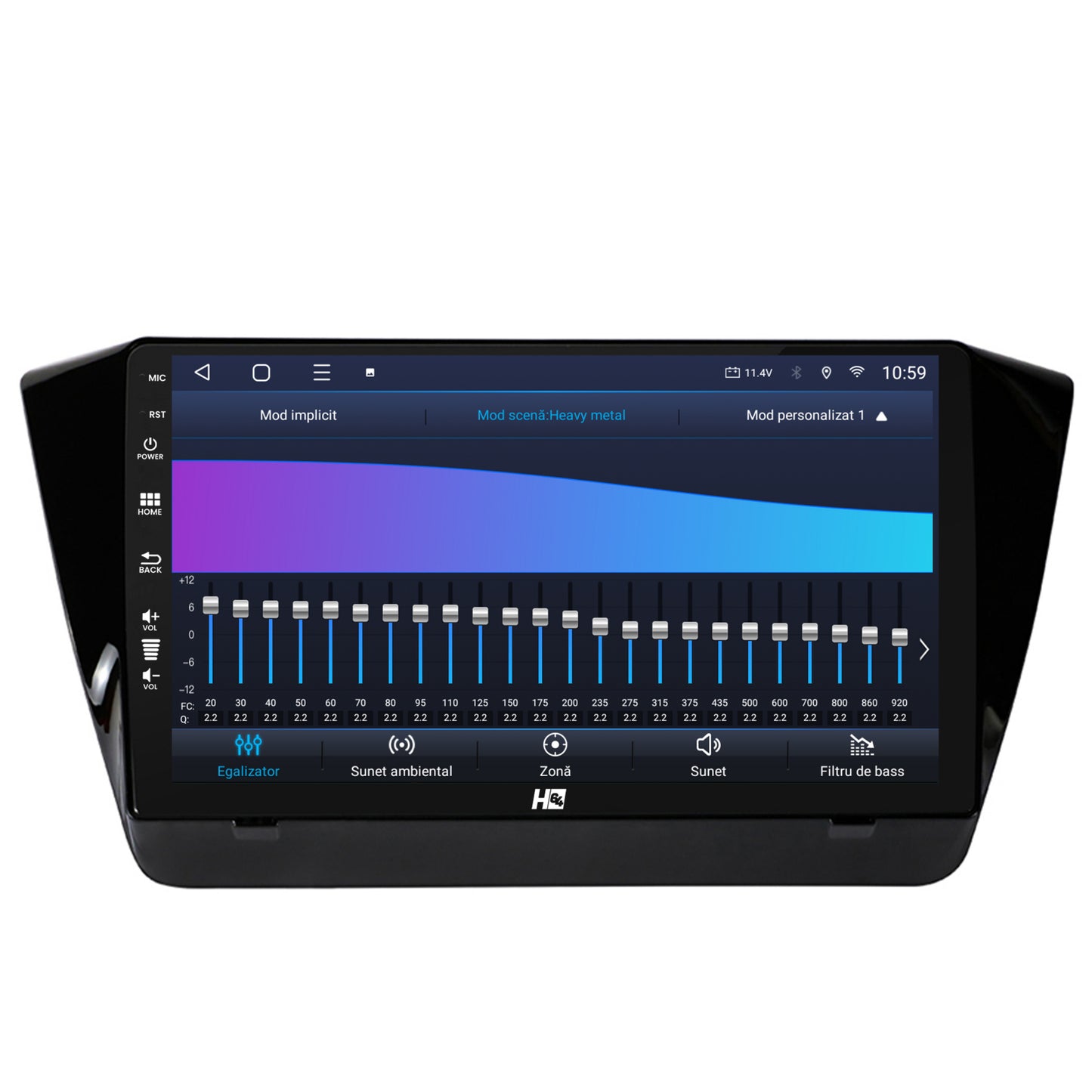 Navigatie HUB64 Skoda Superb 3 (2015+), 8GB RAM, Android, Octacore, Slot Sim 4G, DSP, GPS, Wi-FI, Carplay, Android Auto, USB, Bluetooth, Waze, Touchscreen, 10.1 Inch