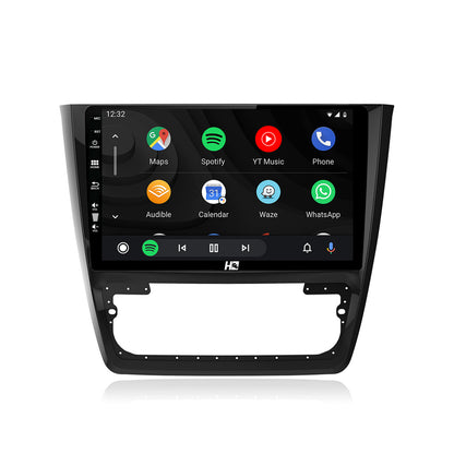 Navigatie HUB64 Skoda Yeti, 4GB RAM, Android, Quadcore, DSP, GPS, Wi-FI, Carplay, Android Auto, USB, Bluetooth, Waze, Touchscreen, 10.1 Inch