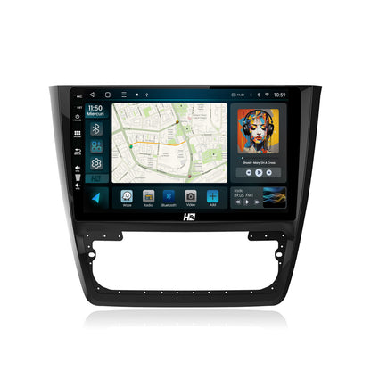 Navigatie HUB64 Skoda Yeti, 6GB RAM, Android, Octacore, Slot Sim 4G, DSP, GPS, Wi-FI, Carplay, Android Auto, USB, Bluetooth, Waze, Touchscreen, 10.1 Inch
