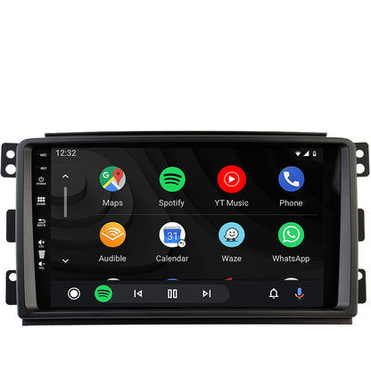 Navigatie HUB64 Smart For Two (2007-2010), 4GB RAM, Android, Quadcore, DSP, GPS, Wi-FI, Carplay, Android Auto, USB, Bluetooth, Waze, Touchscreen, 9 inch