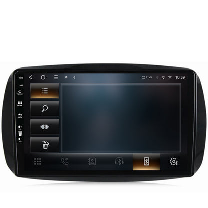 Navigatie HUB64 Smart For Two (2016-Prezent), 4GB RAM, Android, Quadcore, DSP, GPS, Wi-FI, Carplay, Android Auto, USB, Bluetooth, Waze, Touchscreen, 9 inch