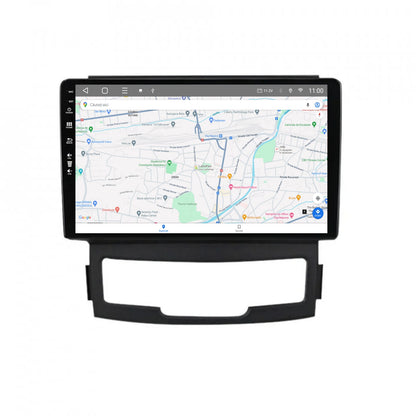Navigatie HUB64 Ssang Yong Korando (2010-2013), 2GB RAM, Android, GPS, Wi-FI, Carplay, Android Auto, USB, Bluetooth, Radio, Waze, Touchscreen, 9 inch