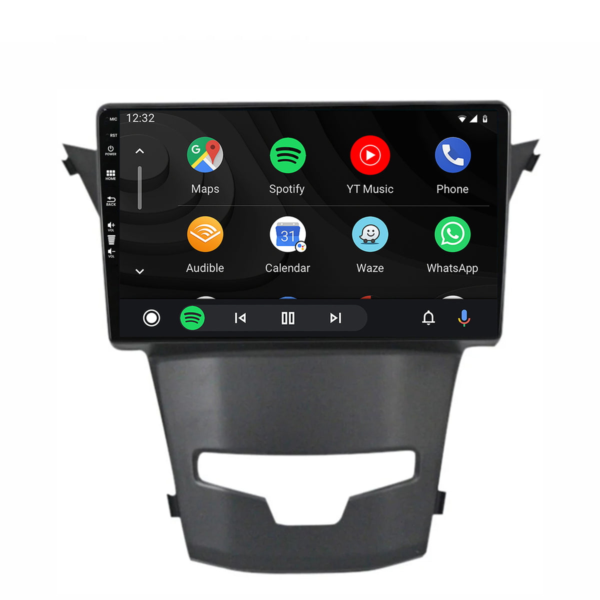 Navigatie HUB64 Ssangyong Korando (2013-2019), 2GB RAM, Android, GPS, Wi-FI, Carplay, Android Auto, USB, Bluetooth, Radio, Waze, Touchscreen, 9 inch