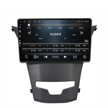 Navigatie HUB64 Ssangyong Korando (2013-2019), 4GB RAM, Android, Octacore, Slot Sim 4G, DSP, GPS, Wi-FI, Carplay, Android Auto, USB, Bluetooth, Waze, Touchscreen, 9 inch