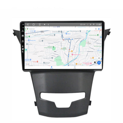 Navigatie HUB64 Ssangyong Korando (2013-2019), 4GB RAM, Android, Octacore, Slot Sim 4G, DSP, GPS, Wi-FI, Carplay, Android Auto, USB, Bluetooth, Waze, Touchscreen, 9 inch