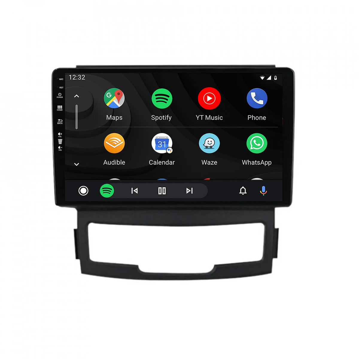 Navigatie HUB64 Ssang Yong Korando (2010-2013), 4GB RAM, Android, Octacore, Slot Sim 4G, DSP, GPS, Wi-FI, Carplay, Android Auto, USB, Bluetooth, Waze, Touchscreen, 9 inch