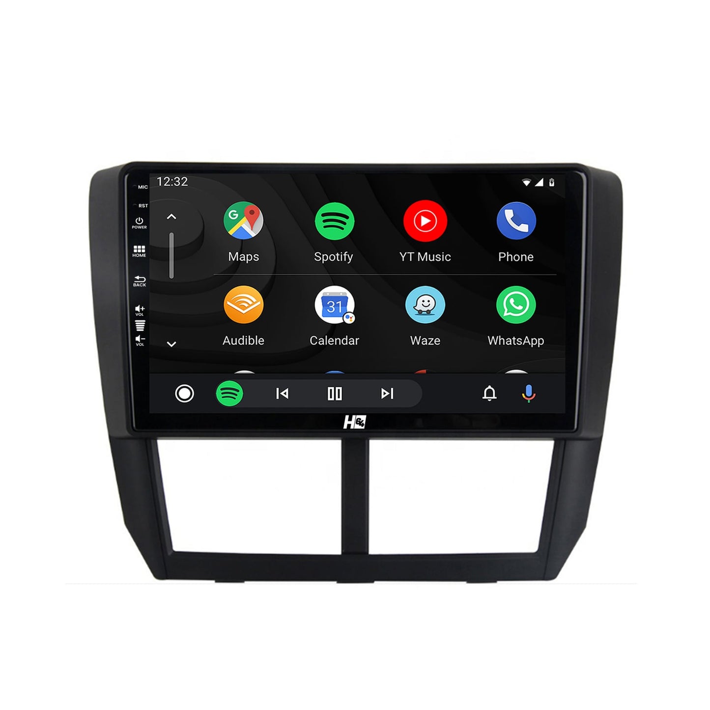 Navigatie HUB64 Subaru Forester (2007-2013), 4GB RAM, Android, Quadcore, DSP, GPS, Wi-FI, Carplay, Android Auto, USB, Bluetooth, Waze, Touchscreen, 9 inch