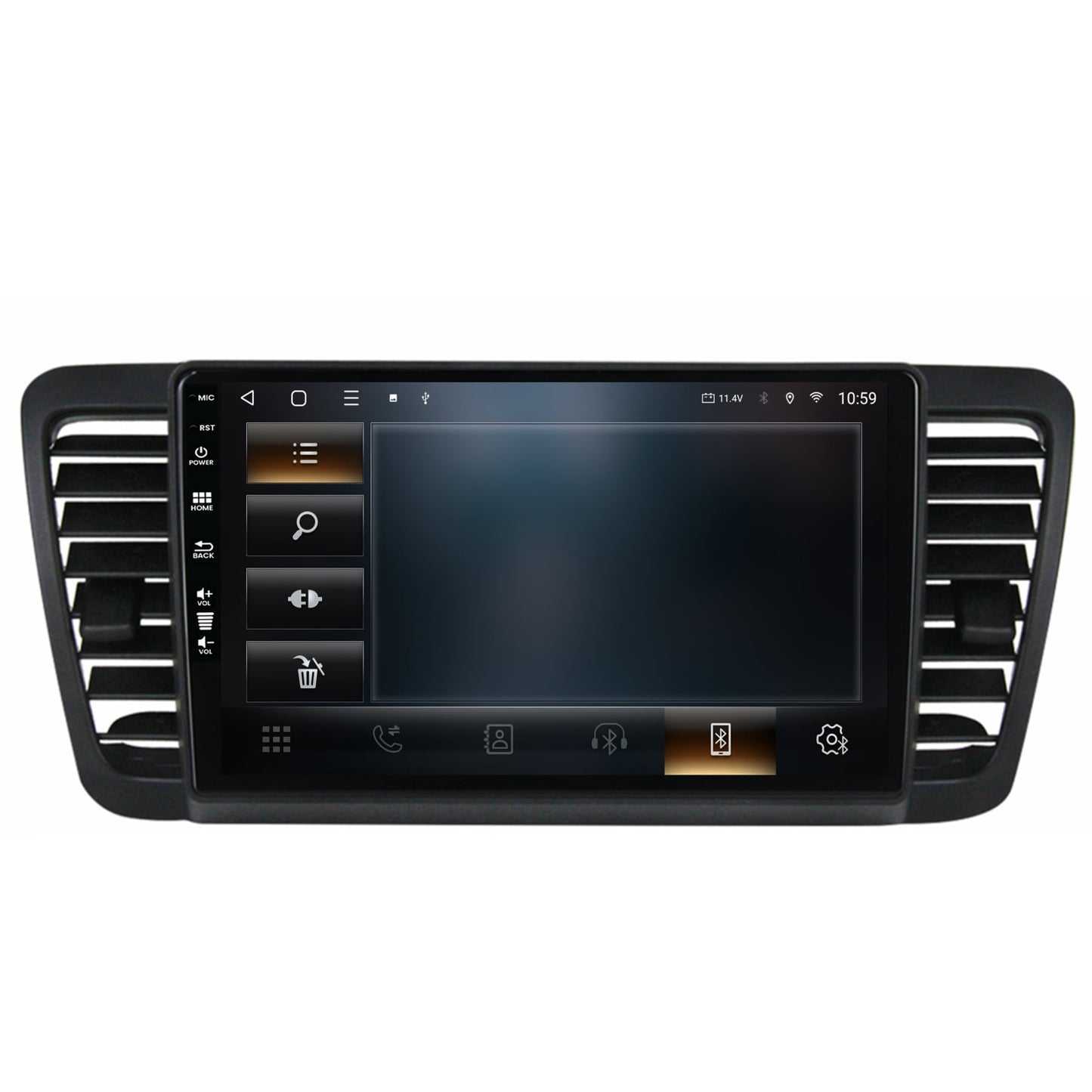 Navigatie HUB64 Subaru Legacy (2004-2010), 4GB RAM, Android, Quadcore, DSP, GPS, Wi-FI, Carplay, Android Auto, USB, Bluetooth, Waze, Touchscreen, 9 inch