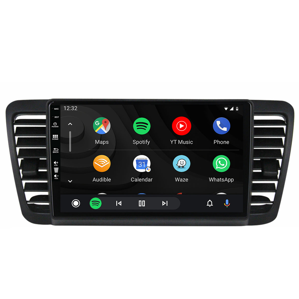 Navigatie HUB64 Subaru Legacy (2004-2010), 4GB RAM, Android, Octacore, Slot Sim 4G, DSP, GPS, Wi-FI, Carplay, Android Auto, USB, Bluetooth, Waze, Touchscreen, 9 inch