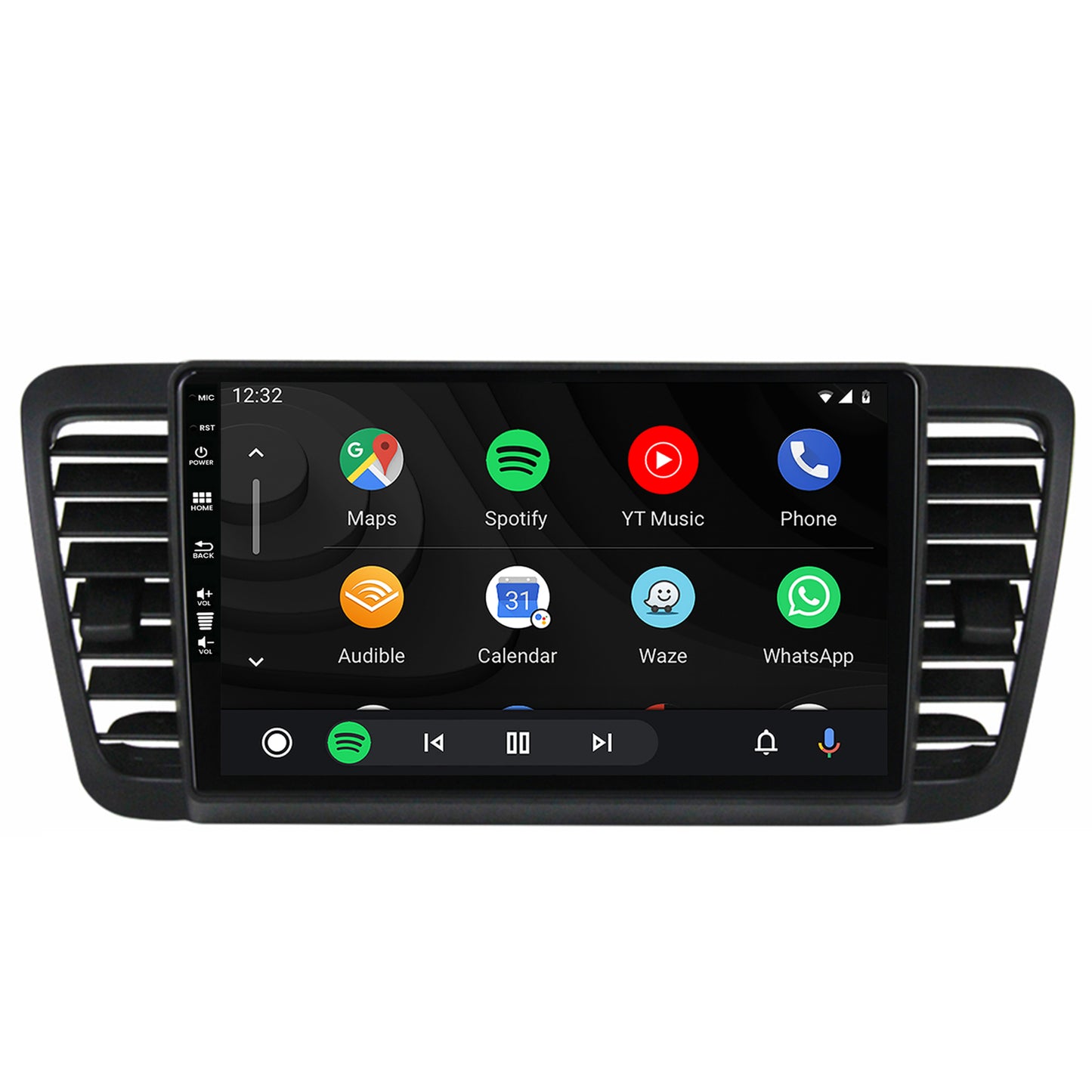 Navigatie HUB64 Subaru Legacy (2004-2010), 6GB RAM, Android, Octacore, Slot Sim 4G, DSP, GPS, Wi-FI, Carplay, Android Auto, USB, Bluetooth, Waze, Touchscreen, 9 Inch -