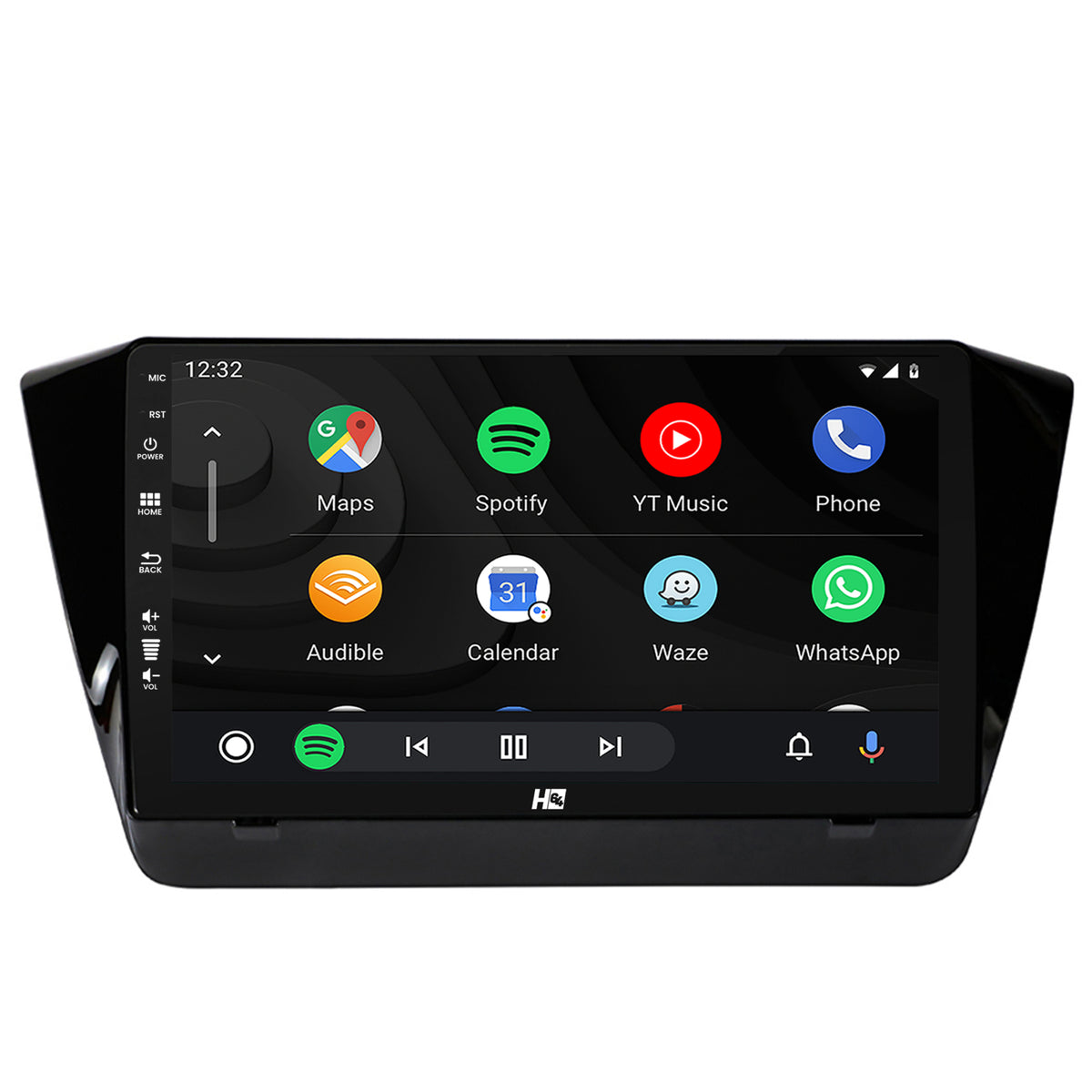 Navigatie HUB64 Superb 3 (2015+), 2GB RAM, Android, GPS, Wi-FI, Carplay, Android Auto, USB, Bluetooth, Radio, Waze, Touchscreen, 10.1 inch