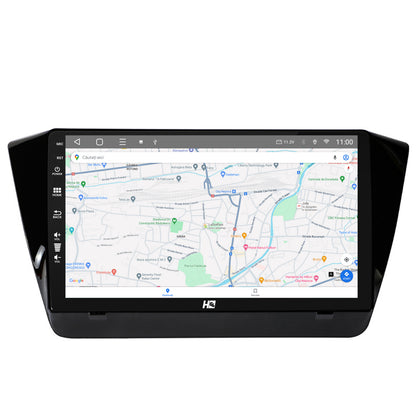 Navigatie HUB64 Superb 3 (2015+), 2GB RAM, Android, GPS, Wi-FI, Carplay, Android Auto, USB, Bluetooth, Radio, Waze, Touchscreen, 10.1 inch