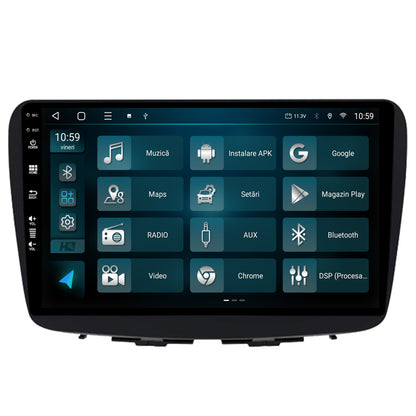 Navigatie HUB64 Suzuki Baleno, 2GB RAM, Android, GPS, Wi-FI, Carplay, Android Auto, USB, Bluetooth, Radio, Waze, Touchscreen, 9 inch