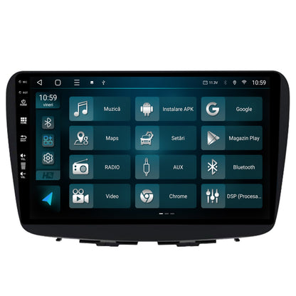 Navigatie HUB64 Suzuki Baleno, 4GB RAM, Android, Octacore, Slot Sim 4G, DSP, GPS, Wi-FI, Carplay, Android Auto, USB, Bluetooth, Waze, Touchscreen, 9 inch