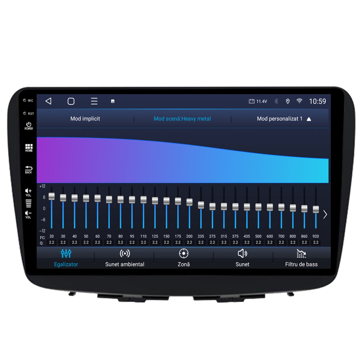 Navigatie HUB64 Suzuki Baleno, 6GB RAM, Android, Octacore, Slot Sim 4G, DSP, GPS, Wi-FI, Carplay, Android Auto, USB, Bluetooth, Waze, Touchscreen, 9 Inch
