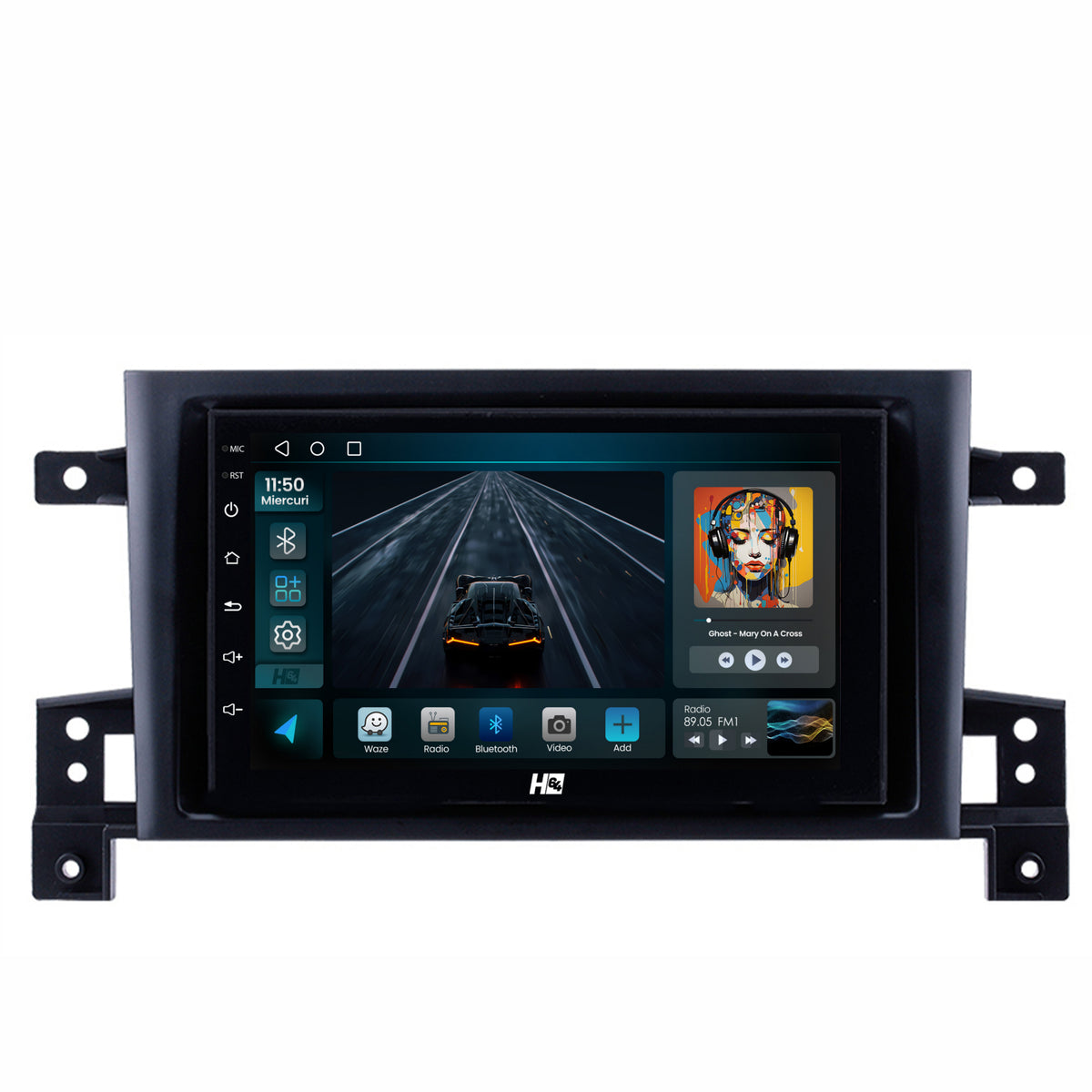 Navigatie HUB64 Suzuki Grand Vitara (2004-2014), Android, HB-Quadcore / 2GB RAM + 32 ROM, 7 Inch