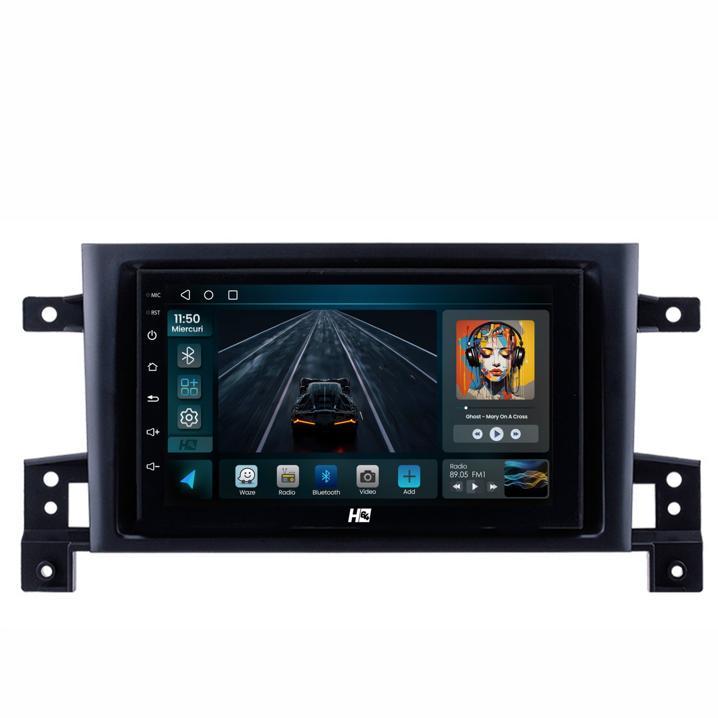 Navigatie HUB64 Suzuki Grand Vitara (2004-2014), Android, HB-Quadcore / 2GB RAM + 32 ROM, 7 Inch