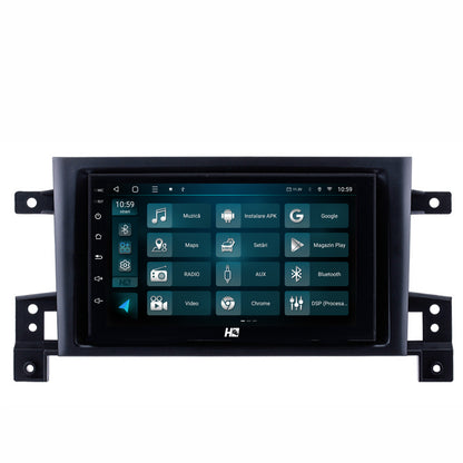 Navigatie HUB64 Suzuki Grand Vitara (2004-2014), 4GB RAM, Android, Quadcore, DSP, GPS, Wi-FI, Carplay, Android Auto, USB, Bluetooth, Waze, Touchscreen, 7 inch