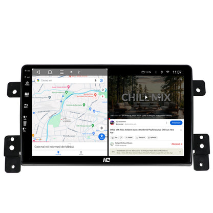 Navigatie HUB64 Suzuki Grand Vitara (2005-2015), 4GB RAM, Android, Quadcore, DSP, GPS, Wi-FI, Carplay, Android Auto, USB, Bluetooth, Waze, Touchscreen, 9 inch