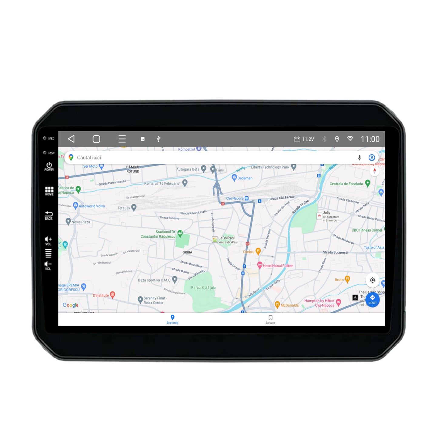 Navigatie HUB64 Suzuki Ignis (2016+), 4GB RAM, Android, Quadcore, DSP, GPS, Wi-FI, Carplay, Android Auto, USB, Bluetooth, Waze, Touchscreen, 9 inch