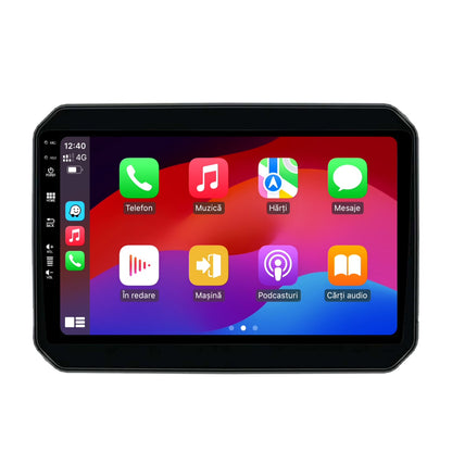 Navigatie HUB64 Suzuki Ignis (2016+), 4GB RAM, Android, Quadcore, DSP, GPS, Wi-FI, Carplay, Android Auto, USB, Bluetooth, Waze, Touchscreen, 9 inch