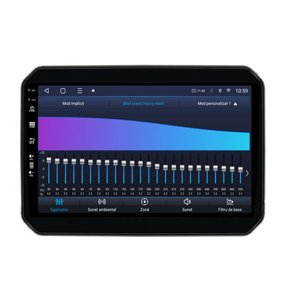 Navigatie HUB64 Suzuki Ignis (2016+), 6GB RAM, Android, Octacore, Slot Sim 4G, DSP, GPS, Wi-FI, Carplay, Android Auto, USB, Bluetooth, Waze, Touchscreen, 9 Inch