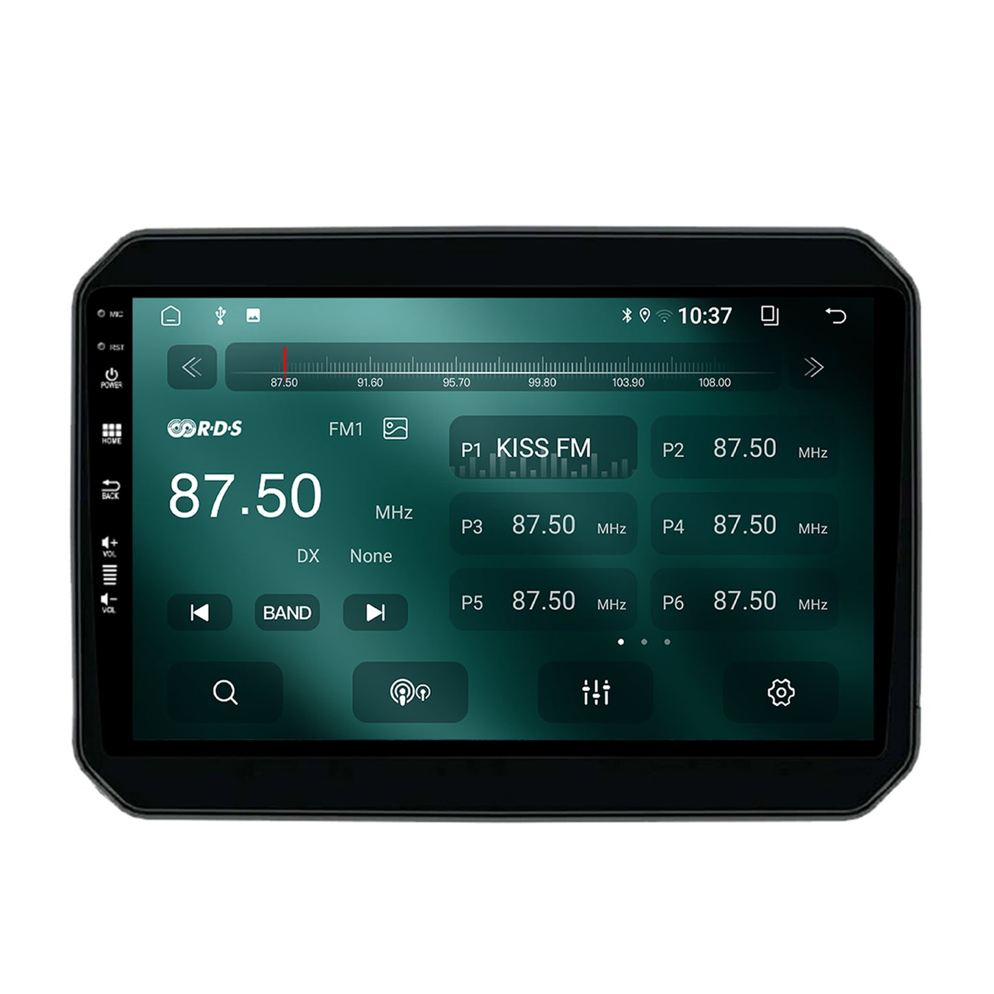 Navigatie HUB64 Suzuki Ignis (2016+), 2GB RAM, Android, GPS, Wi-FI, Carplay, Android Auto, USB, Bluetooth, Radio, Waze, Touchscreen, 9 inch