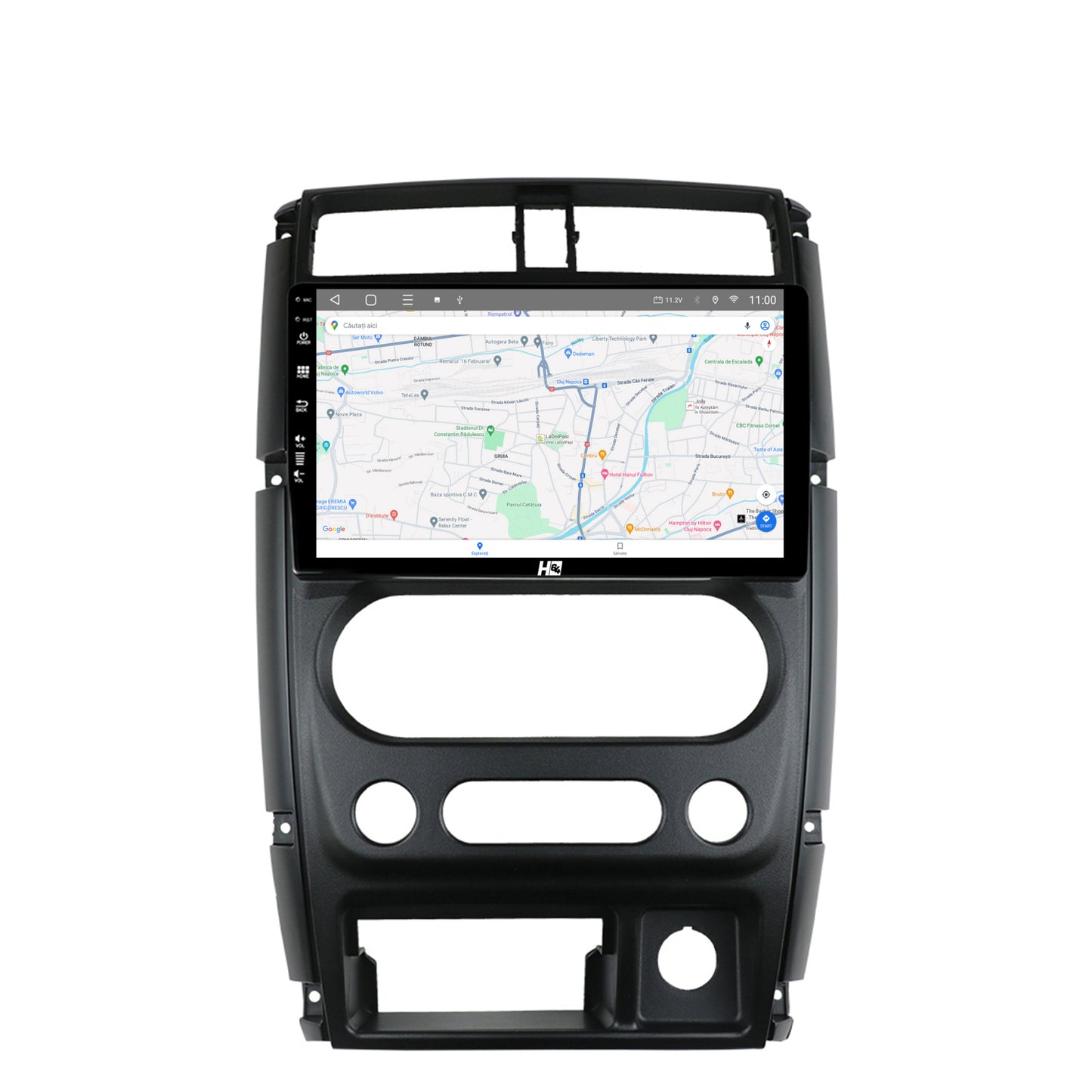 Navigatie HUB64 Suzuki Jimny (2005+), 8GB RAM, Android, Octacore, Slot Sim 4G, DSP, GPS, Wi-FI, Carplay, Android Auto, USB, Bluetooth, Waze, Touchscreen, 9 Inch