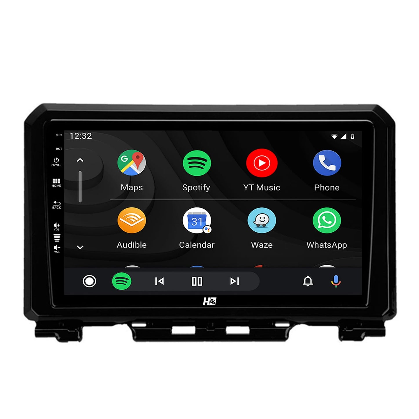 Navigatie HUB64 Suzuki Jimny (2018-2022), 4GB RAM, Android, Quadcore, DSP, GPS, Wi-FI, Carplay, Android Auto, USB, Bluetooth, Waze, Touchscreen, 9 inch