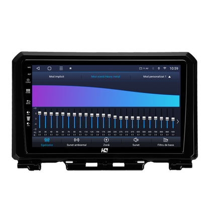 Navigatie HUB64 Suzuki Jimny (2018-2022), 6GB RAM, Android, Octacore, Slot Sim 4G, DSP, GPS, Wi-FI, Carplay, Android Auto, USB, Bluetooth, Waze, Touchscreen, 9 Inch