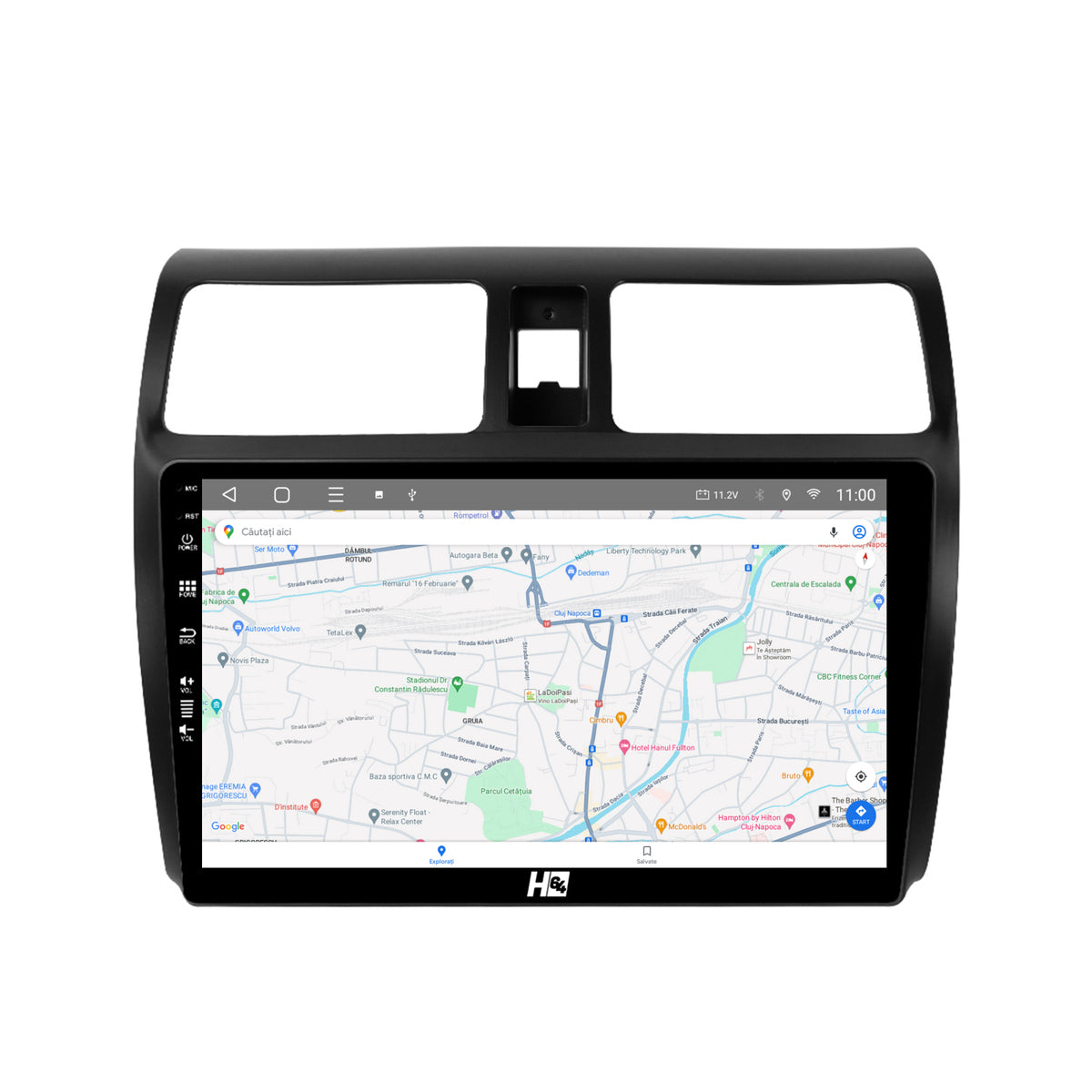 Navigatie HUB64 Suzuki Swift (2003-2010), 4GB RAM, Android, Quadcore, DSP, GPS, Wi-FI, Carplay, Android Auto, USB, Bluetooth, Waze, Touchscreen, 10.1 inch