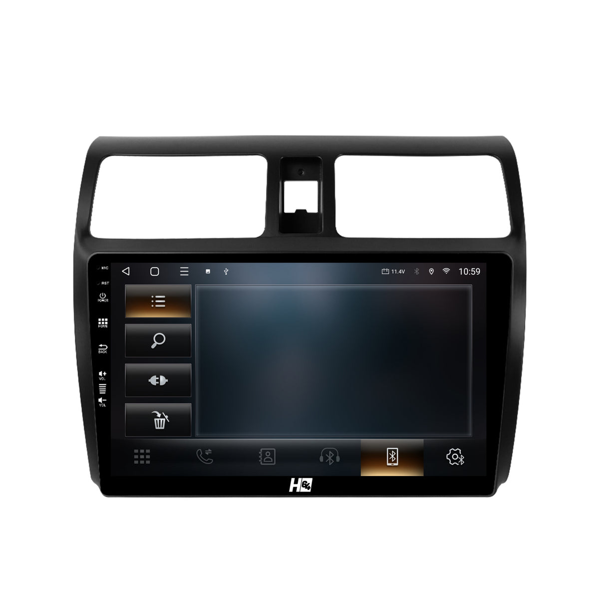 Navigatie HUB64 Suzuki Swift (2003-2010), 4GB RAM, Android, Octacore, Slot Sim 4G, DSP, GPS, Wi-FI, Carplay, Android Auto, USB, Bluetooth, Waze, Touchscreen, 10.1 inch